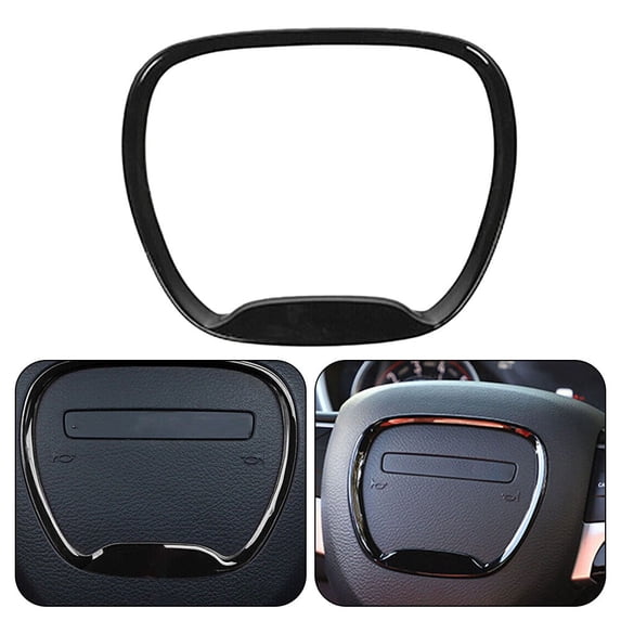 Car Accessories ABS Steering Wheel Cover Sticker for Challenger 2015-2022