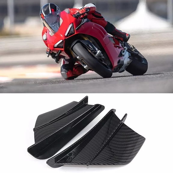 Car Accessories Aerodynamic Wings Side Fairing Winglets Spoiler Carbon for Ducati for Panigale