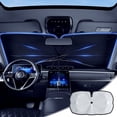 thumbnail image 1 of Car Accessories Car Sunshade Umbrellas Car Sunshades Front Windshields Sun Protection Thermal Insulation Telescopic Folding Sunshades Foldable Car Sun Shade on Clearance, 1 of 8