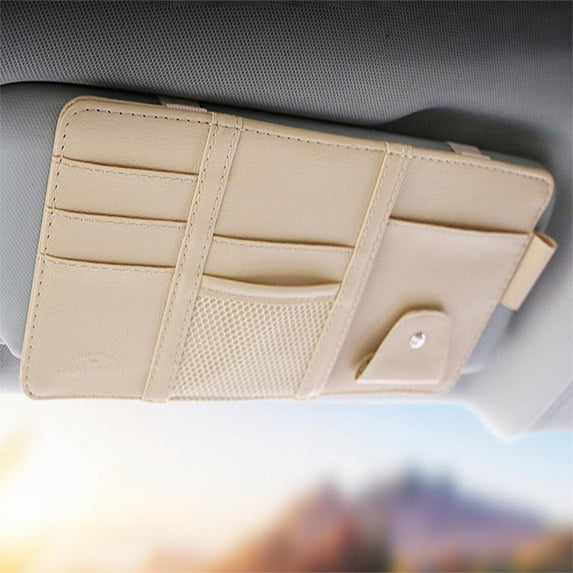 Car Accessories Car Visor, Card, Glasses, Zipper, Car Blocker, Mobile Phone ID, Storage Bag on Clearance