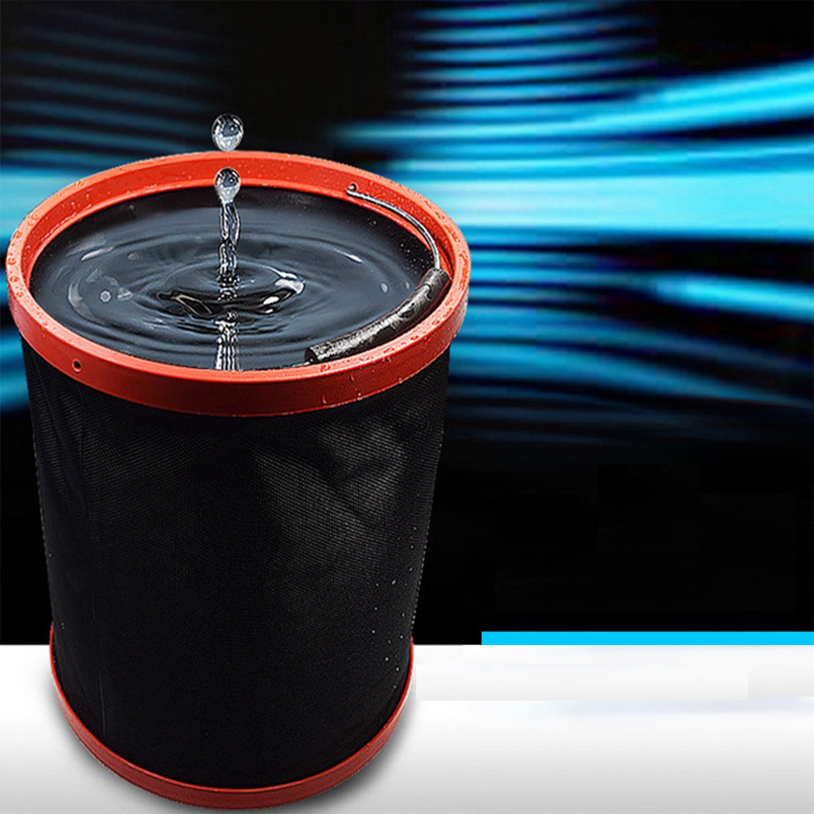 Car Accessories Car Wash Bucket Portable Multifunctional 2000D Cloth