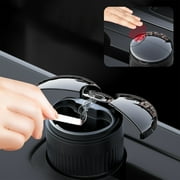 Car Accessories Clearance - Car Ashtray With Lid Automatic Sensing Infrared Metal Intelligent Ashtray