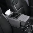 thumbnail image 1 of Car Accessories for Sedan Armrest Cushion Cover with Storage Bags Cup Holder Tissue Slot Phone Slot Interior Organizers for Cars, 1 of 3