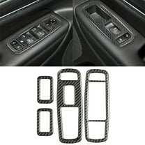 Car Accessories For Jeep For Grand For Cherokee 4Pcs Door Switch Panel Trim Set