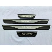 Car Accessories For Kia stonic picanto RIO plastic Car Door Sill Scuff Plate Protector Guard 4pcs Auto Parts