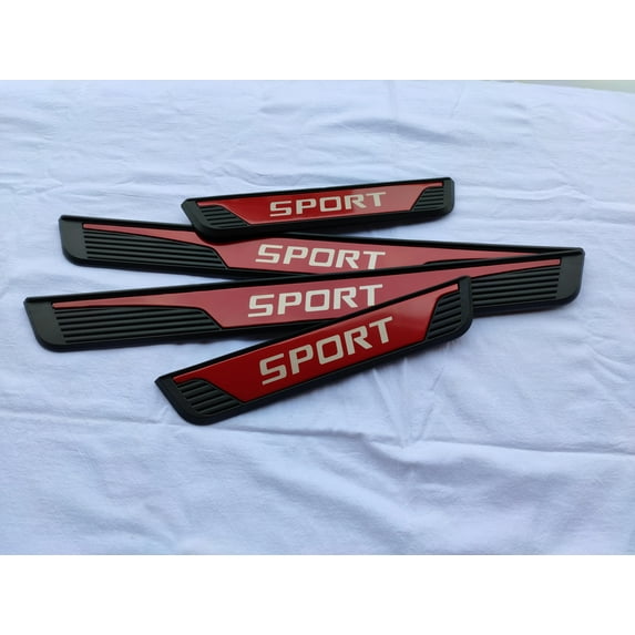 Car Accessories For Volkswagen Skoda 13-20 Xinrui rapid plastic Car Door Sill Scuff Plate Protector Guard 4pcs Auto Parts