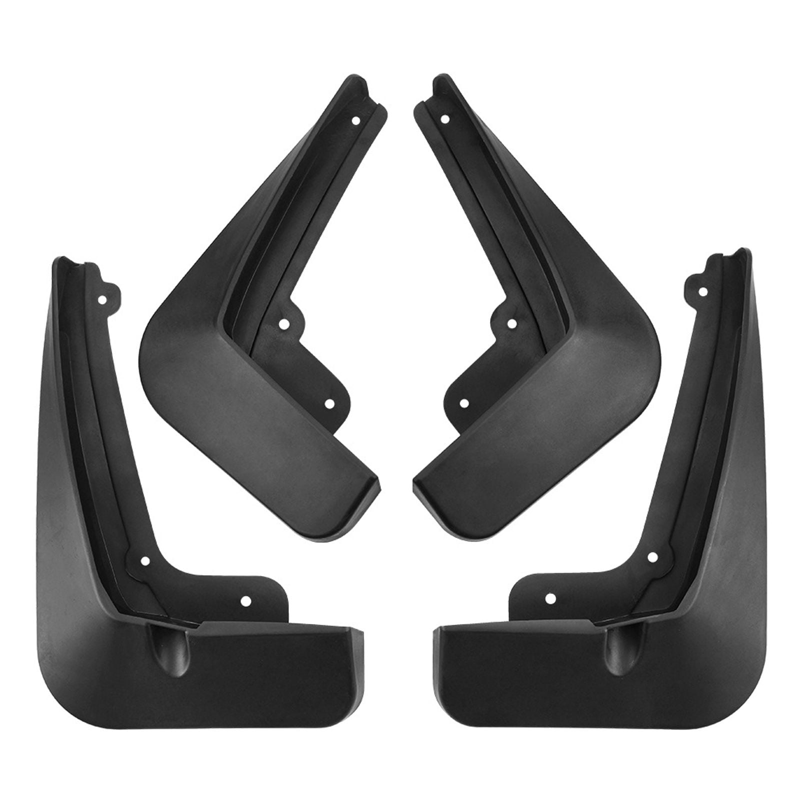 Car Accessories Mud Flaps For Chevrolet Equinox 2017-2023, No Drilling Fender Mudguards Tire Protector, 4pc Splash Guards -black
