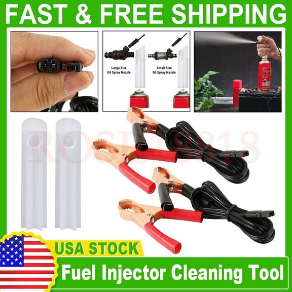 Car Accessories Vehicles Fuel Injector Flush Cleaner Adapter DIY Cleaning Tool b