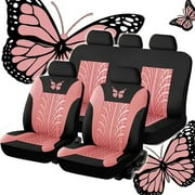 Car Accessories ZKCCNUK Full Set Of Car Seat Covers, Universal Embroidered Car Seat Cover Set Up to 30% off Clearance