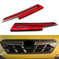 Car Accessories for Xv 20212023 Red Front Bumper Center Hood Grill