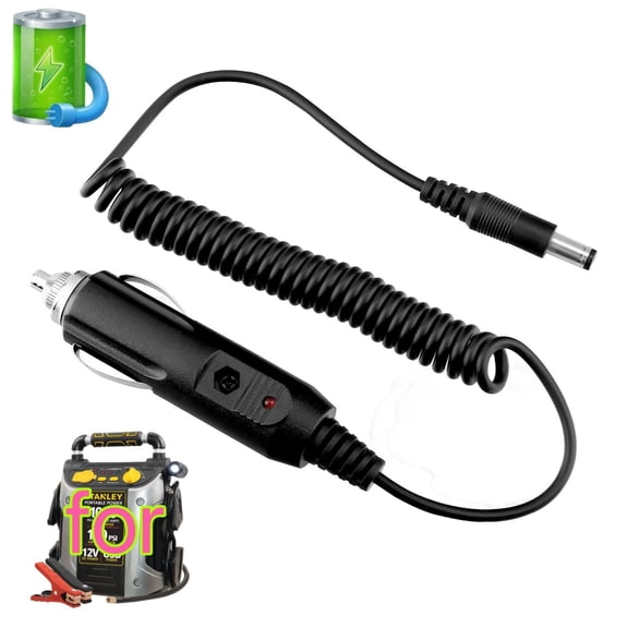 Car Adapter For Stanley fatmax J5C09 J309 J3509 J5CP STA-DPS109 Jump Starter