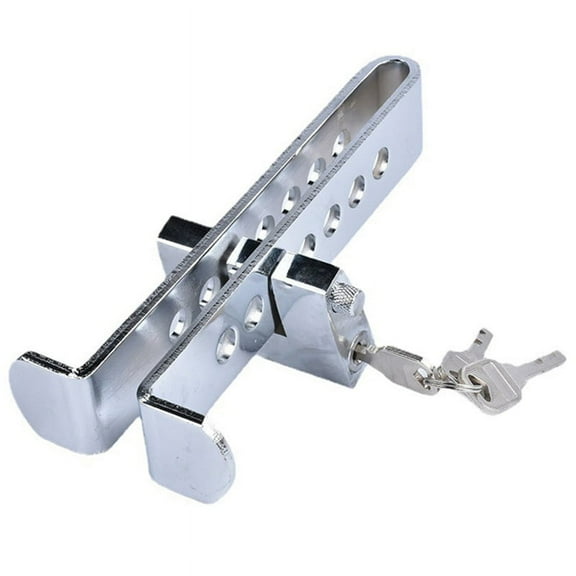 Car Adjustable Clutch Lock Universal Brake Pedal Lock Clutch BrakeThrottle Lock Security Anti-Theft Tool 21.5cm