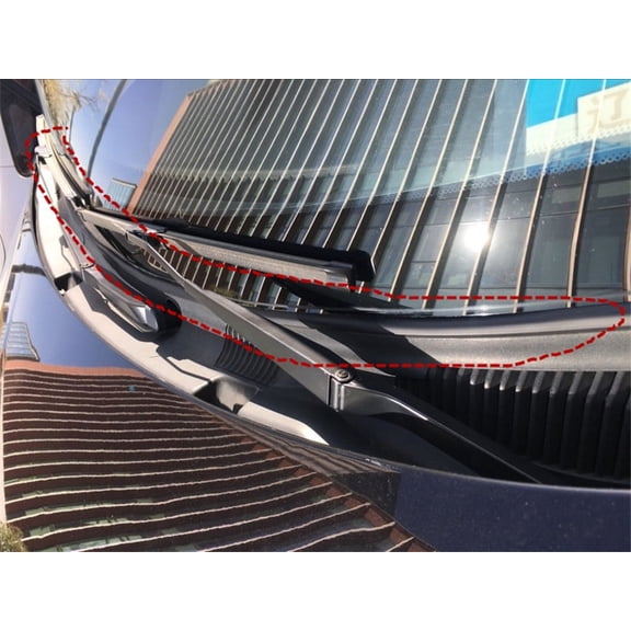 Car Ageing Rubber Seal Under Front Windshield Panel Sealed Trim Moulding Strips