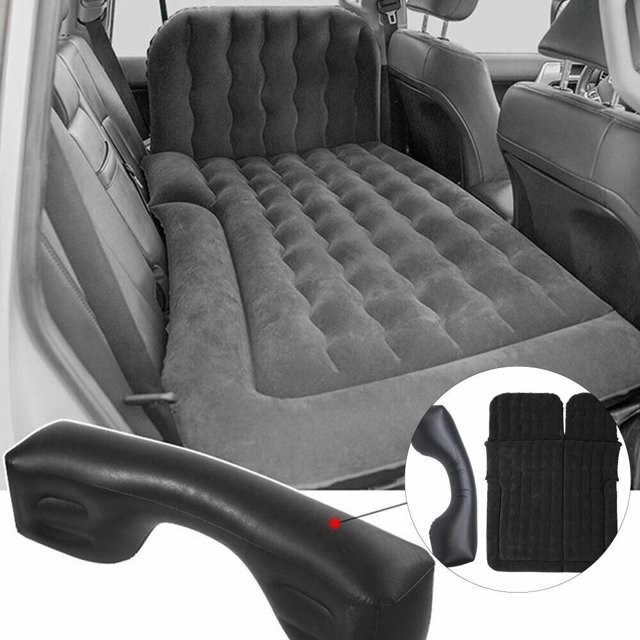 Car Air Bed Air Mattress Backseat Inflatable Cushion & Pump for SUV