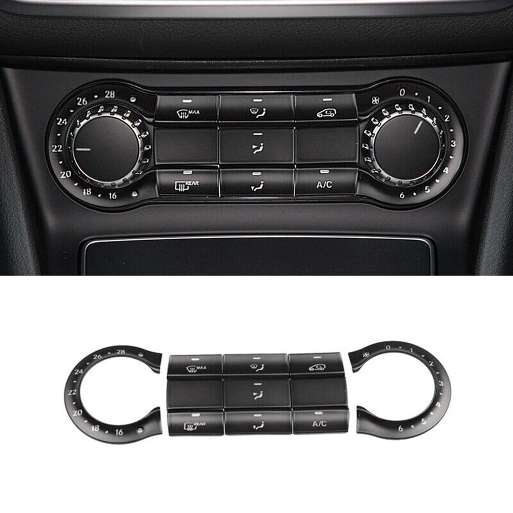Kaufe Auto-Mittelkonsole-Klimaanlage-Knopf-Aufkleber für Mercedes Benz AB  GLA GLB CLA-Klasse W177 W247 H247 X247 C118
