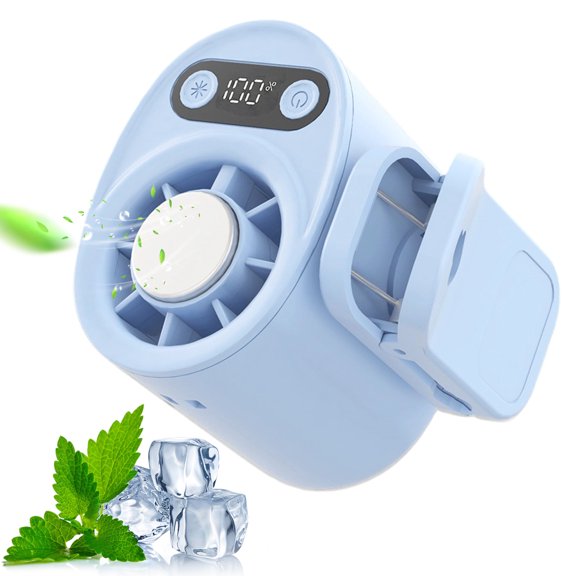Car Air Conditioner, Semiconductor Cooling Fan & 360° Rotation Clip Design, Portable Cooling System for Cars Trucks SUVs RVs