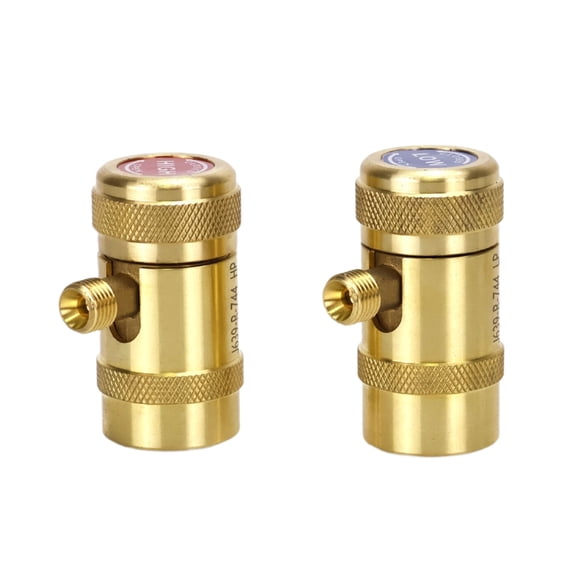 Heavy Duty Manifold Gauge Refrigeration Coupler Easy Installation For Commercial Home Cooling Unit Car Accessories