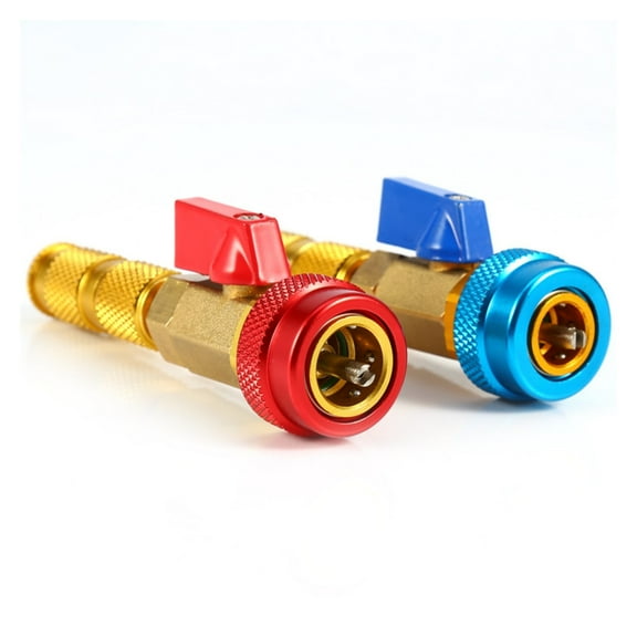 Car Air Conditioning Valve Core R134a Quick Remover Installer Low Pressure Refrigeranadapter Kit Valve Core Remover Tool ,Durable Materia