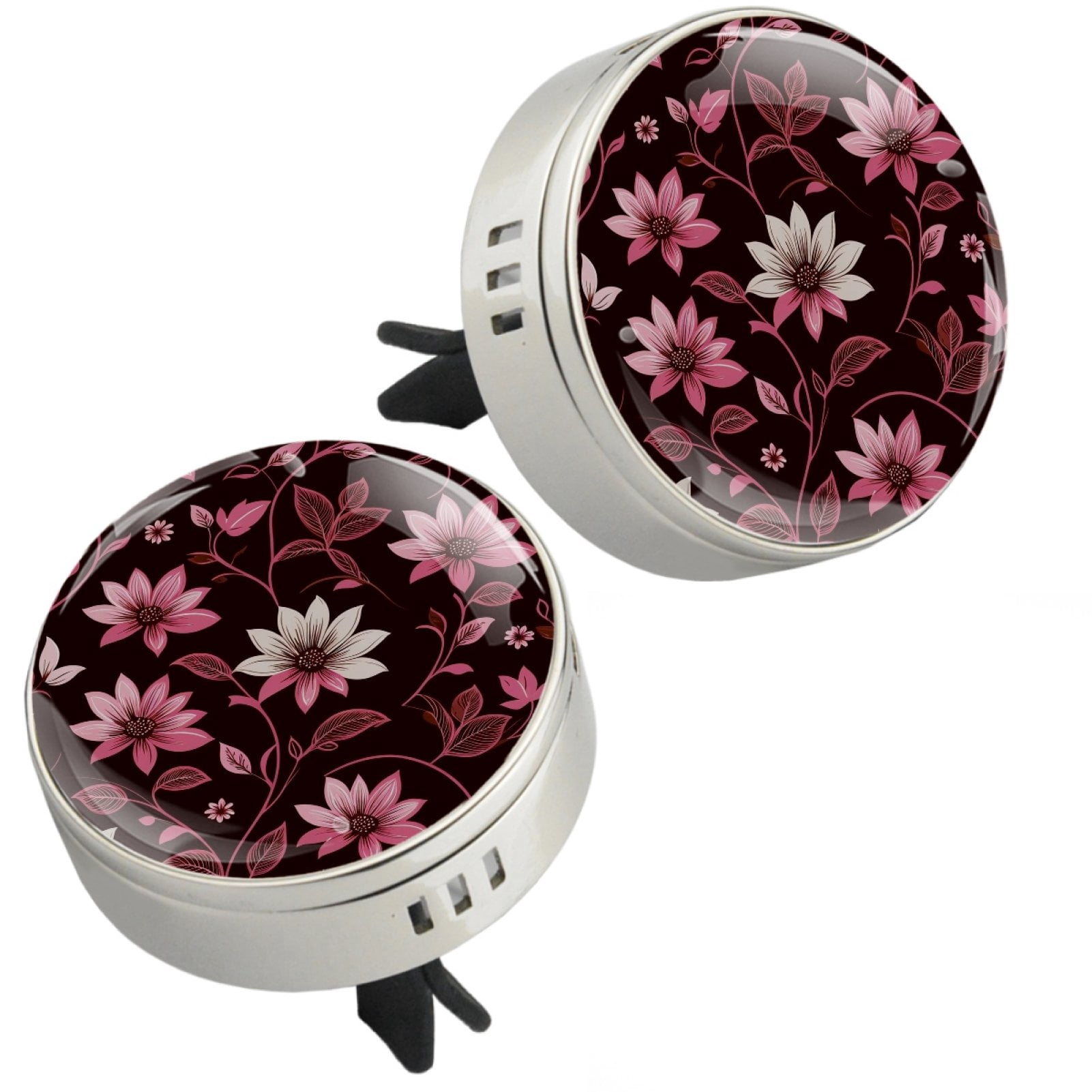 Car Air Freshener 2PCS Car Aromatherapy Essential Oil Diffuser Locket