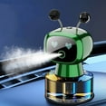 thumbnail image 1 of Car Air Freshener under $5! CQCYD USB Car Diffuser, Smart Robot Aromatherapy Essential Oil Dispenser, 50ml Fragrance Spray for Vehicle Home Office, Rechargeable Air Freshener with LED Light, 1 of 9