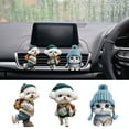 thumbnail image 1 of Car Air Freshener under $5!Cagogo Car Mounted Aromatherapy Diffuser,Mini Car Vent Clip Air Freshener,Essential Oil Diffuser for Car Interior,Christmas Tree Design Car Fragrance Decor with Refill Pads, 1 of 9