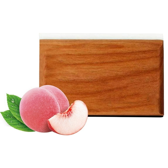 Car Air Freshener Fragrance Pads,Wood Car Air Freshener Starter Kit,Vehicle Odor Remover,Long-Lasting Car Freshening,Car Odor Eliminator,Wooden Deodorizer - Variety 1 Pack - Clip Include,B,3.5x2.6"
