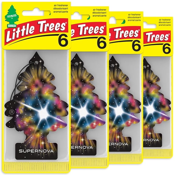 Car Air Freshener | Hanging Tree Provides Long Lasting Scent for Auto and Home | 24 Air Fresheners |Supernova