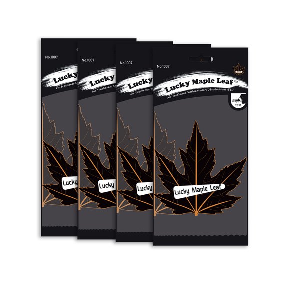 Car Air Freshener,Long Lasting Air Freshener for Auto and Home,Up to 30 Days Refresher Odor Eliminator-Black Ice 4 Pack