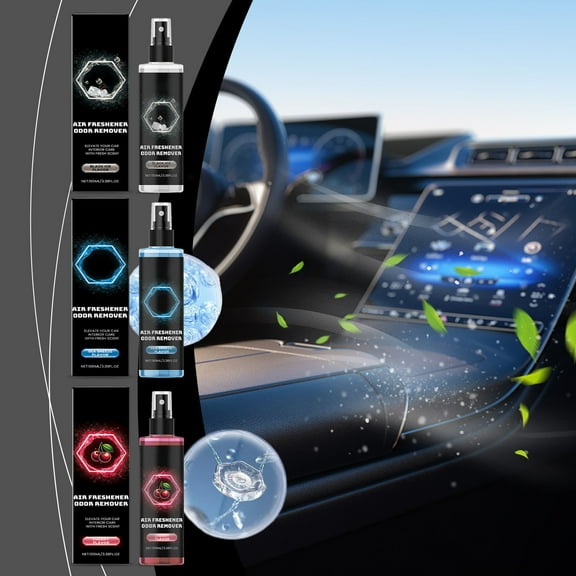 Car Air Freshener Long-Lasting Odor-Eliminating Spray 100ml For Vehicles Home And Office With Pleasant Fragrance