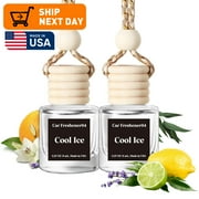 Car Air Freshener Pick From 18 Scents Hanging Car Diffuser, Car Decor Accessory, Made in USA, Long Lasting, Ships Today, Choose 1 Bottle or 2 Bottles
