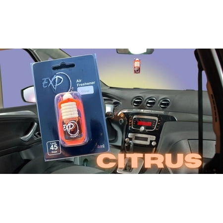 Car Air Freshener Round Hanging Diffuser Citrus