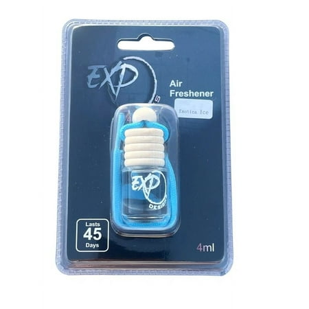 Car Air Freshener Round Hanging Diffuser Exotica Ice