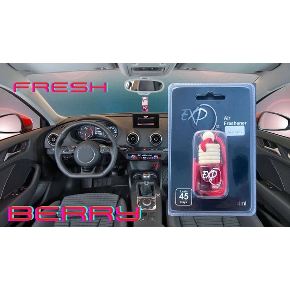 Car Air Freshener Round Hanging Diffuser Fresh Berry