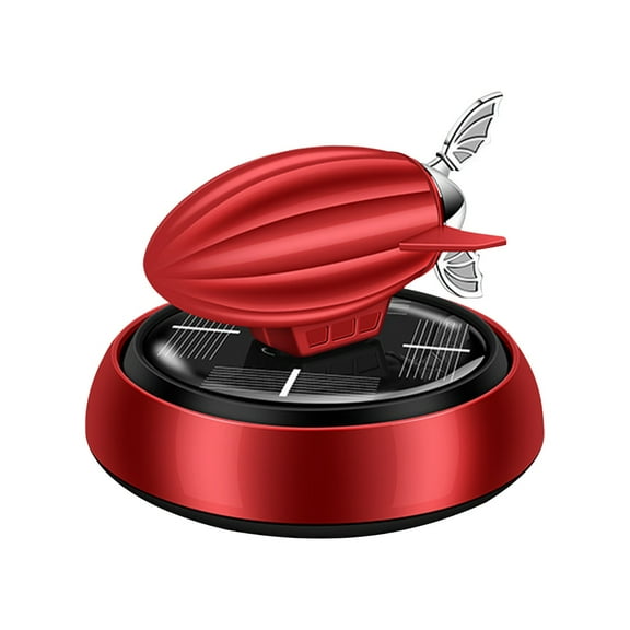 Car Air Freshener Solar Energy Rotating Solar Spaceship Decoration Car Aromatherapy Diffuser Interior Decoration Accessories Diffuser for Car