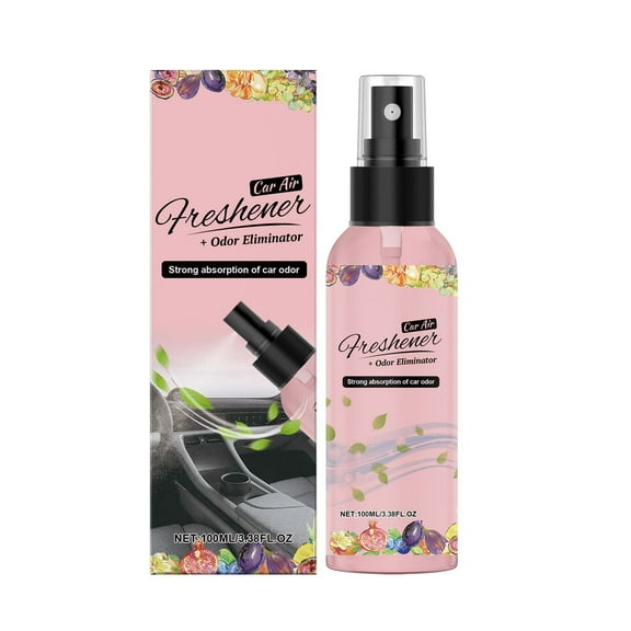 Car Air Freshener Spray for Odor Removal and Sterilization, Multi-Functional with Aromatherapy, Instant Freshness for Cars and Indoor Spaces, Natural and Safe Ingredients