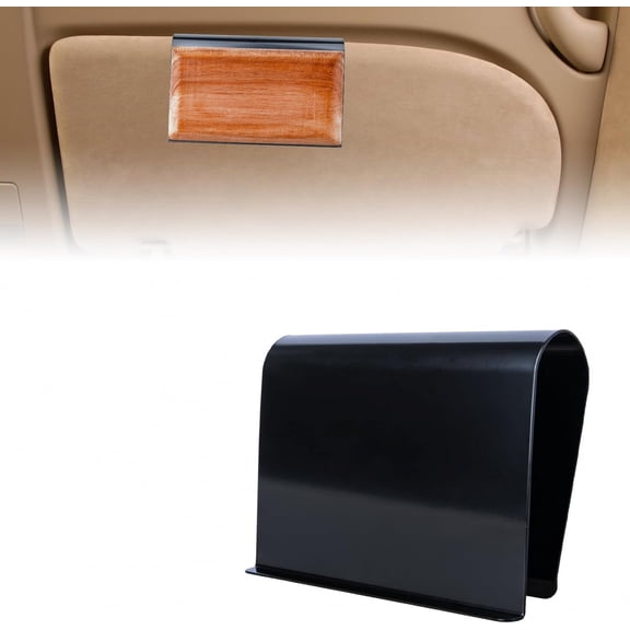 Car Air Freshener Visor Clip Compatible with Drift Car Air Freshener, Auto Accessories, Vehicle Sun Visor Metal Clip, Black, Freshener not include