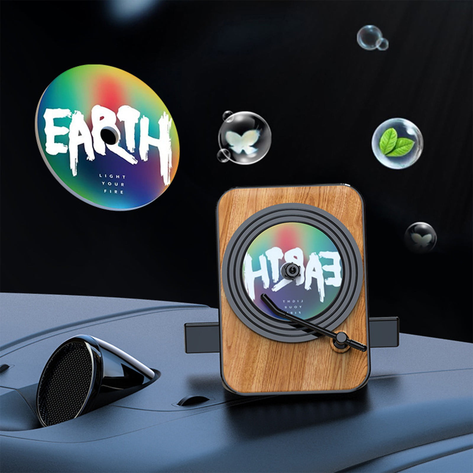 Car Air Freshener,album cover air freshener car,Record player air freshener