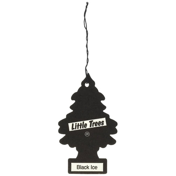 Car Air Fresheners Black Ice Scent (24 Pack), Pack of 24 Brand New Little Tree® Brand Air Fresheners By Little Trees