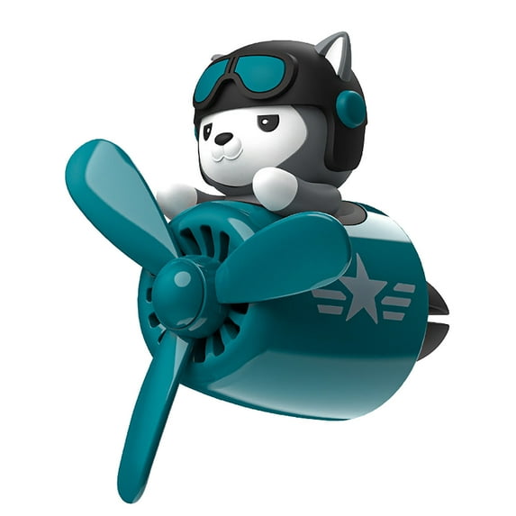 Car Air Fresheners, Cute Bear Pilot Car Diffuser, Propeller Air Outlet Vent Fresheners, Car Perfume Suitable for Car Interior Decoration