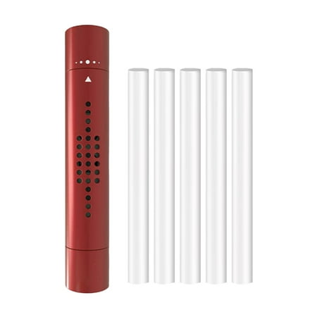 Car Air Fresheners Vent Clip Car Diffuser, Modern Interior Accessories Metal Easy to Install Red