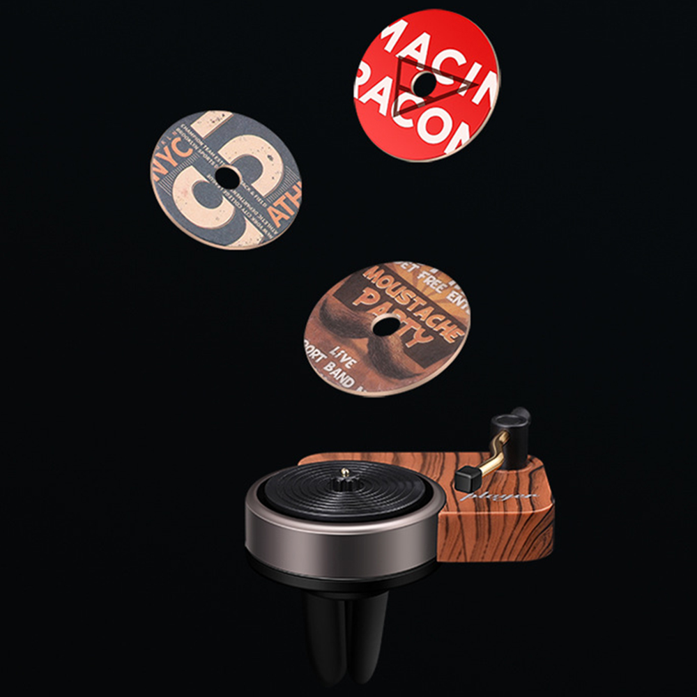 Car Air Fresheners Vent Clips, Record Player Car Fresheners for Women