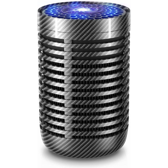 Car Air Purifier, Air Purifier for Car with True HEPA Filter Clean Air,Eliminate Dust,Odor,Portable Car Accessories Built-in Air Freshener and Perfume Diffuser for Traveling, Home, Office Use