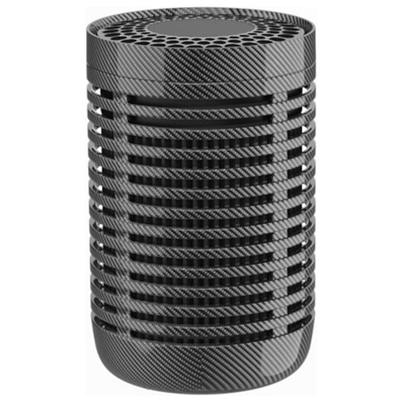 Car Air Purifier with HEPA Filter, Portable USB Air Cleaner for Smoke, Pet Odors and Dust, Ultra-Quiet Ionizer for Vehicle and Small Office, Active Carbon Deodorizer