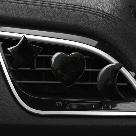 Car Air Vent Clips Decor, Elastic No-Tool Installation Decorative Vent Clips for Car Interior, Universal AC Vent Trim Accessories with Anti-Slip Design for Easy Style Change