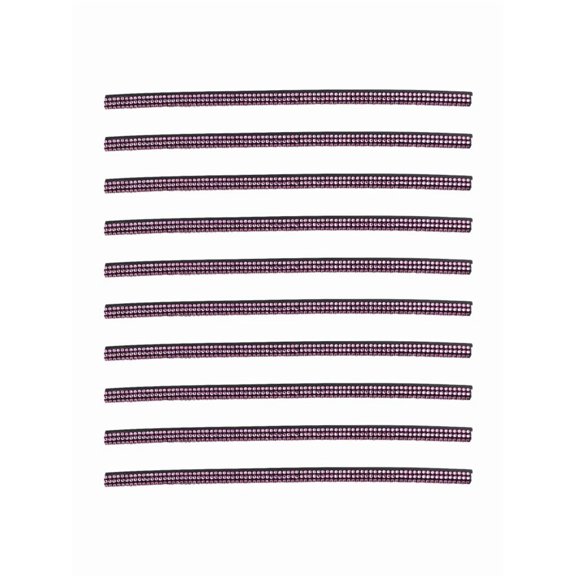 Car Air Vent Decoration Strips 10Pcs Pink For Inline Vent Compatibility