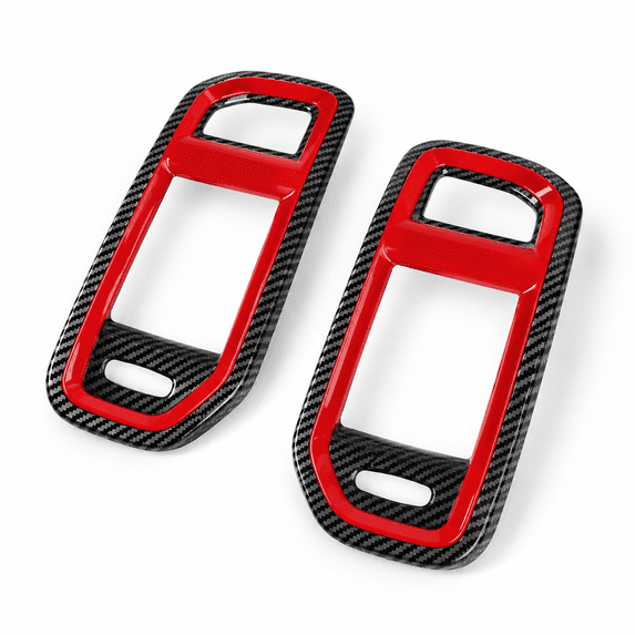 Car Air Vent Outlet Decals for 2019-2026 Ram 1500 2500 3500, Black Red ...