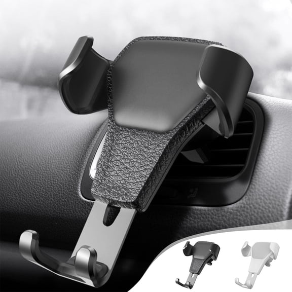 Car Air Vent Phone Mount 3.74x3.14 Inches Universal Cell Phone Holder Stable Anti-Slip Design 360° Adjustable for Navigation Hands-Free Driving Compatible with Most Smartphones