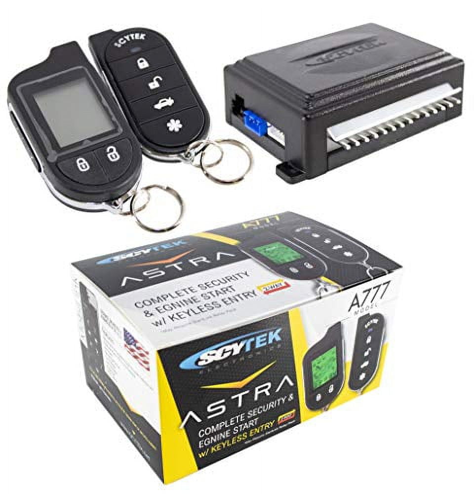Car Alarm Security System Keyless Entry 2 Way LCD Remote Control