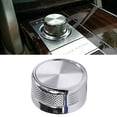 thumbnail image 1 of Car Aluminum Alloy Rotary Gear Shift Knob Cover Chrome for Range Rover L405, 1 of 6