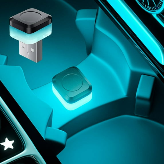 Car Ambient Lighting, USB Powered LED Interior Accent Lights, Decorative Mood Lighting with Multi-Color Options, Energy Saving Eco-Friendly Automotive Accessories, Easy Install Vehicle Decor